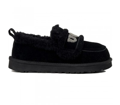 UGG WOMEN'S  CLASSIC DING SLIP ON BLACK