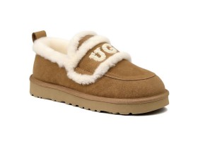 UGG WOMEN'S CLASSIC DING SLIP ON CHESTNUT
