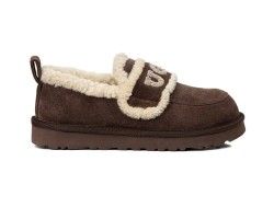 UGG WOMEN'S CLASSIC DING SLIP ON CHOCOLATE