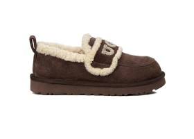 UGG WOMEN'S CLASSIC DING SLIP ON CHOCOLATE