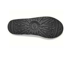 UGG WOMEN'S TASMAN SLIPPERS LEATHER REGEN BLACK UGG WOMEN'S TASMAN SLIPPERS LEATHER REGEN BLACK