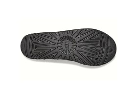 UGG WOMEN'S  TASMAN SLIPPERS LEATHER REGEN BLACK