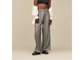 UGG WOMEN'S  TASMAN SLIPPERS LEATHER REGEN BLACK