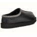 UGG WOMEN'S  TASMAN SLIPPERS LEATHER REGEN BLACK
