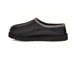 UGG WOMEN'S TASMAN SLIPPERS LEATHER REGEN BLACK UGG WOMEN'S TASMAN SLIPPERS LEATHER REGEN BLACK