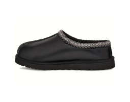 UGG WOMEN'S TASMAN SLIPPERS LEATHER REGEN BLACK UGG WOMEN'S TASMAN SLIPPERS LEATHER REGEN BLACK