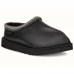 UGG WOMEN'S  TASMAN SLIPPERS LEATHER REGEN BLACK