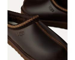 UGG WOMEN'S TASMAN SLIPPERS LEATHER REGEN IRONWOOD UGG WOMEN'S TASMAN SLIPPERS LEATHER REGEN IRONWOOD