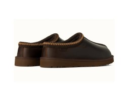 UGG WOMEN'S TASMAN SLIPPERS LEATHER REGEN IRONWOOD UGG WOMEN'S TASMAN SLIPPERS LEATHER REGEN IRONWOOD