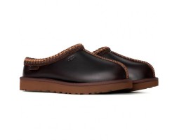 UGG WOMEN'S TASMAN SLIPPERS LEATHER REGEN IRONWOOD UGG WOMEN'S TASMAN SLIPPERS LEATHER REGEN IRONWOOD