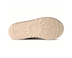 UGG WOMEN'S TASMAN SLIPPERS SAND DARK CHERRY