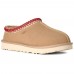 UGG WOMEN'S TASMAN SLIPPERS SAND DARK CHERRY
