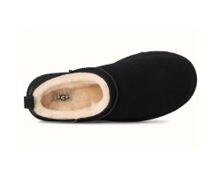 UGG WOMEN'S CLASSIC MICRO BLACK UGG WOMEN'S CLASSIC MICRO BLACK
