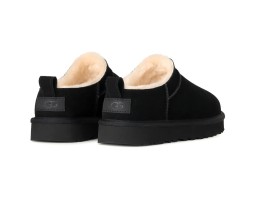 UGG WOMEN'S  CLASSIC MICRO BLACK
