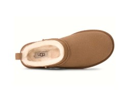UGG WOMEN'S CLASSIC MICRO CHESTNUT