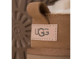 UGG WOMEN'S CLASSIC MICRO CHESTNUT