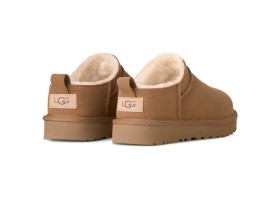UGG WOMEN'S CLASSIC MICRO CHESTNUT
