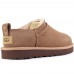 UGG WOMEN'S CLASSIC MICRO ROCKY OAK UGG WOMEN'S CLASSIC MICRO ROCKY OAK