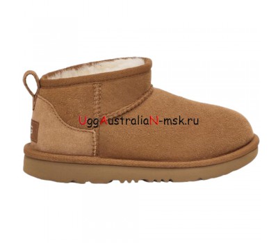 UGG KIDS ULTRA MINI CHESTNUT