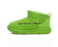 UGG KIDS ULTRA MINI PARAKEET GREEN