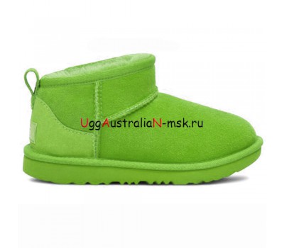 UGG KIDS ULTRA MINI PARAKEET GREEN