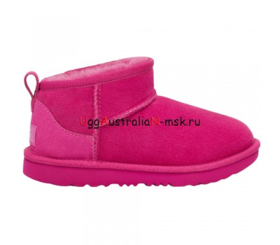 UGG KIDS ULTRA MINI TAFFY PINK