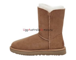 UGG BAILEY SHORT ZIP CHESTNUT