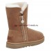 UGG BAILEY SHORT ZIP CHESTNUT