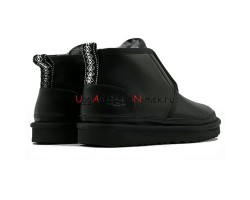 UGG NEUMEL FLEX LEATHER BLACK