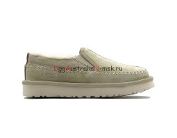 UGG STITCH SLIP ON BEIGE