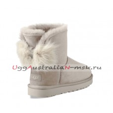 UGG BOW MINI FLUFF BOOT WILLOW