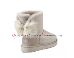 UGG BOW MINI FLUFF BOOT WILLOW