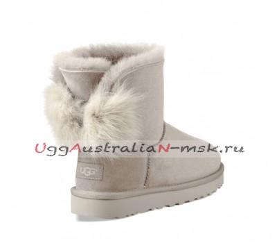 UGG BOW MINI FLUFF BOOT WILLOW