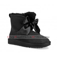 UGG GITA BOW MINI BOOT BLACK