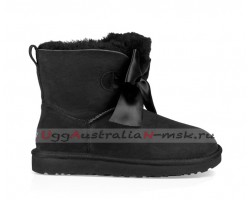 UGG GITA BOW MINI BOOT BLACK