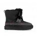 UGG GITA BOW MINI BOOT BLACK