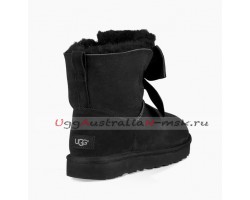 UGG GITA BOW MINI BOOT BLACK