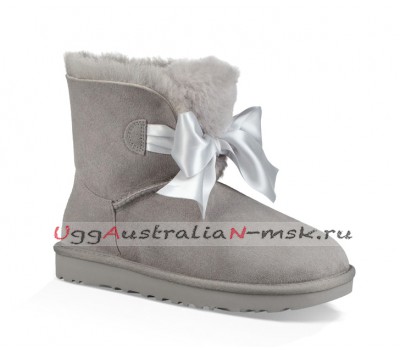 UGG GITA BOW MINI BOOT SEAL