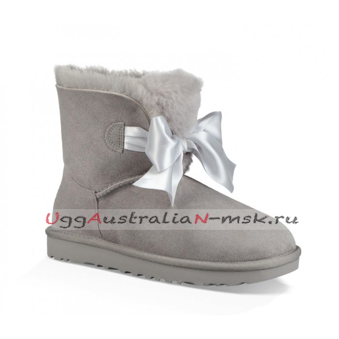 UGG GITA BOW MINI BOOT SEAL