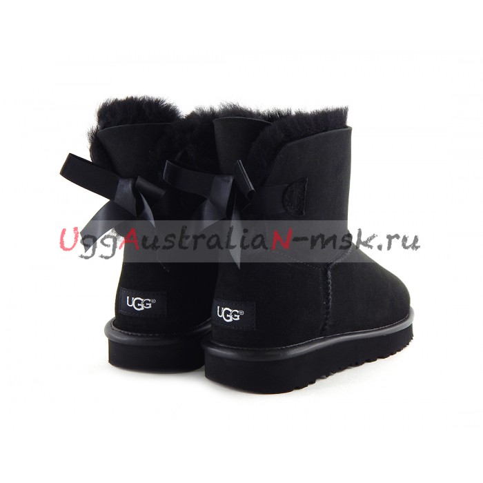 black and white bailey bow uggs