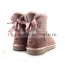 UGG MINI BAILEY BOW II METALLIC DUSK