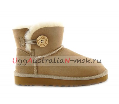 UGG BAILEY BUTTON MINI II SAND