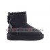 UGG KIDS MINI BAILEY BOW II BLACK