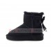 UGG KIDS MINI BAILEY BOW II BLACK