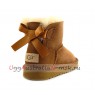 UGG KIDS MINI BAILEY BOW II CHESTNUT