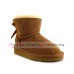 UGG KIDS MINI BAILEY BOW II CHESTNUT