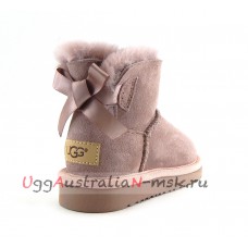 UGG KIDS MINI BAILEY BOW II DUSK