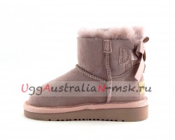 UGG KIDS MINI BAILEY BOW II DUSK