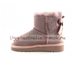 UGG KIDS MINI BAILEY BOW II DUSK