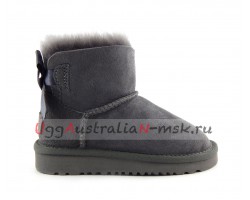 UGG KIDS MINI BAILEY BOW II GREY